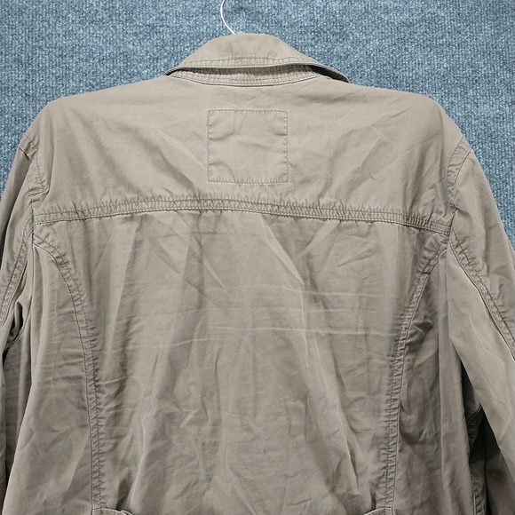 Eddie Bauer Women's Utility Jacket Brown Size XL Long Sleeve Cotton Pockets - Picture 6 of 12